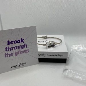 Luca + Danni Break Through the Glass Silver tone bracelet
